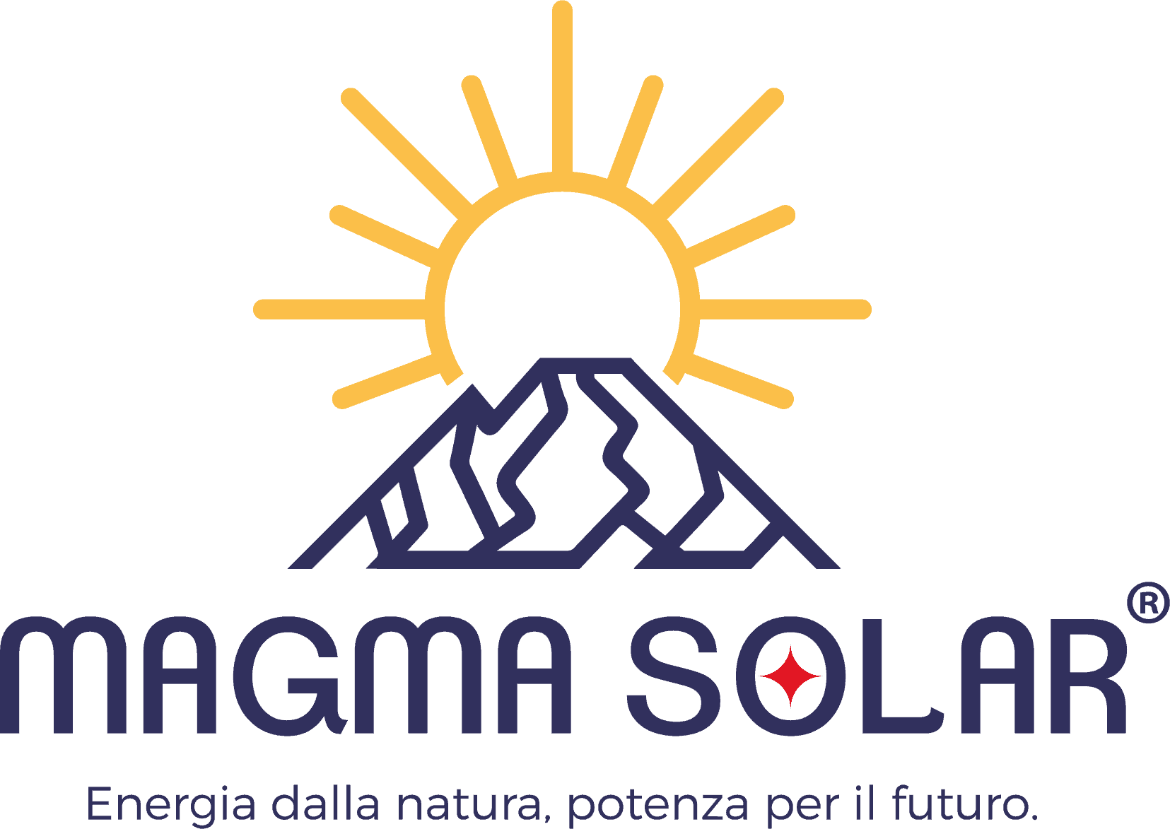 logo magmasolar blu
